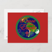 クリスマスポストカード (正面/裏面)