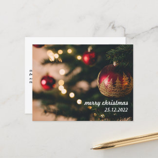 クリスマスポストカード