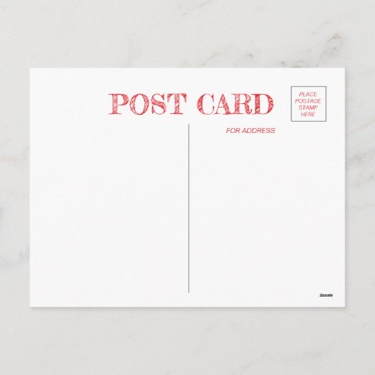 クリスマスポストカード (裏面)