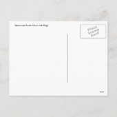 クリスマスポストカード：アメリカンサンタクロース シーズンポストカード (裏面)