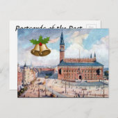 クリスマスポストカード – コペンハーゲン (正面/裏面)