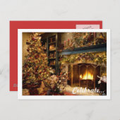 クリスマスポストカード(テンプレート) シーズンポストカード (正面/裏面)