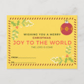 クリスマスポストカード ポストカード (正面)