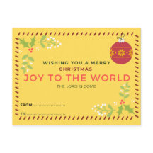 クリスマスポストカード