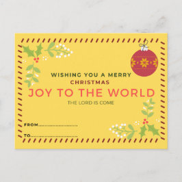 クリスマスポストカード ポストカード