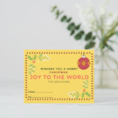 クリスマスポストカード ポストカード (スタンド正面)