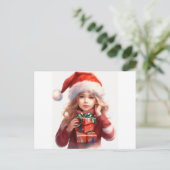 クリスマスポストカード| ポストカード (スタンド正面)