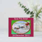 クリスマスポストカード ポストカード (スタンド正面)