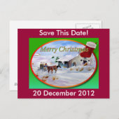 クリスマスポストカード ポストカード (正面/裏面)