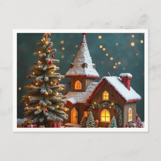 クリスマスポストカード ポストカード (正面)