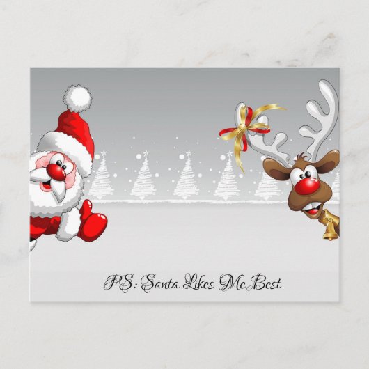 クリスマスポストカード ポストカード (正面)