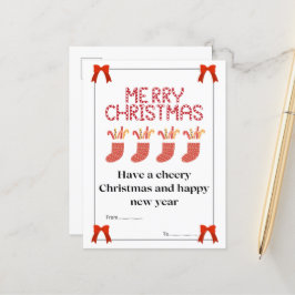 クリスマスポストカード ポストカード