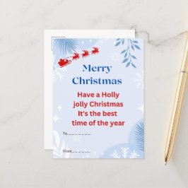 クリスマスポストカード ポストカード