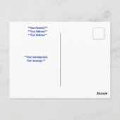 クリスマスポストカード ポストカード (裏面)