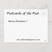 クリスマスポストカード – ローマ (裏面)