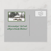 クリスマスポストカード「君だけ恋しく思だ」 シーズンポストカード (裏面)