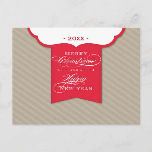 クリスマスポストカード:: lapel 3L シーズンポストカード (正面)