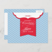 クリスマスポストカード：: lapel 5L シーズンポストカード (正面/裏面)