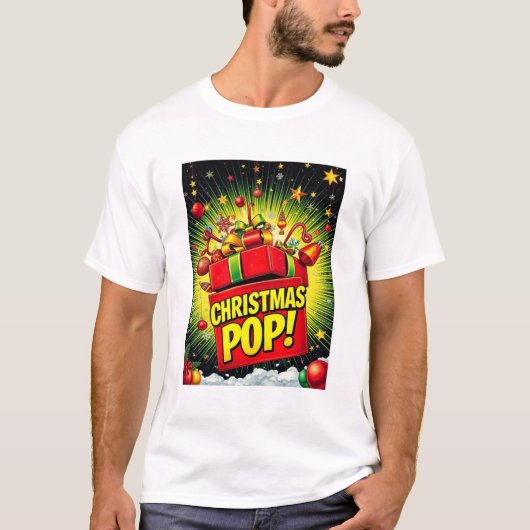**クリスマスポップ!** Tシャツ (正面)