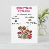 クリスマスポトラック招待状 招待状 (スタンド正面)