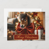 クリスマスポニー シーズンポストカード (正面/裏面)