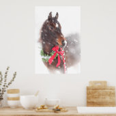 クリスマスポニー ポスター (キッチン)