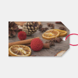 クリスマスポプリラベル ギフトタグ