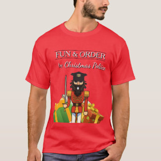 クリスマスポリスによるFun&Order – ホリデーTシャツ Tシャツ