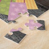 クリスマスポルカドット通りアートシーン ジグソーパズル (側面)