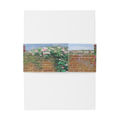 クリスマスポルカドット通りアートシーン 招待状ベリーバンド (裏面例)