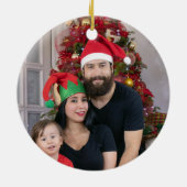 クリスマスポルトガルフェスティバルハウス セラミックオーナメント (裏面)