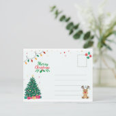 クリスマスポーサーカード ポストカード (スタンド正面)