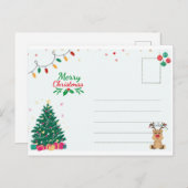 クリスマスポーサーカード ポストカード (正面/裏面)