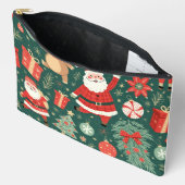 クリスマスポーチ アクセサリーポーチ (見開き)