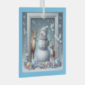 クリスマスポートレートオーナメント ガラスオーナメント (正面右)