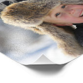 クリスマスポートレートパーソナライズテンプレートフレームIt フォトプリント (角)