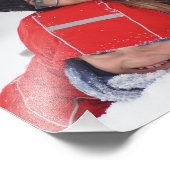 クリスマスポートレートパーソナライズテンプレートフレームIt P フォトプリント (角)