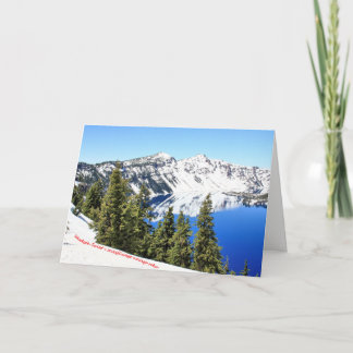 クリスマスポーランドのための冬のシーン1 シーズンカード