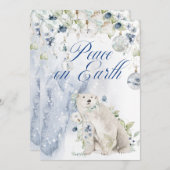 クリスマスポーラーベアの緑の雪 (正面/裏面)