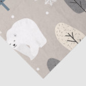 クリスマスポーラーベアシリーズデザイン3 薄葉紙 (詳細)