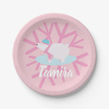 クリスマスポーラーベアパーティー雪片