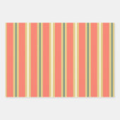 クリスマスポーラーベアラッピング紙シートセット3 ラッピングペーパーシート (正面3)