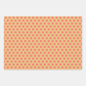 クリスマスポーラーベアラッピング紙シートセット3 ラッピングペーパーシート (正面2)