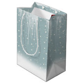 クリスマスポーラーベアーズインスノーミディアム抱き枕 ミディアムペーパーバッグ (裏面アングル)