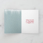 クリスマスポーラーベアーファミリーのスノーカード カード (内部)