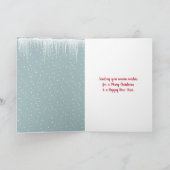 クリスマスポーラーベアーファミリーのスノーカード カード (内部)