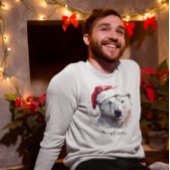 クリスマスポーラーベア、カスタマイズ可能 Tシャツ