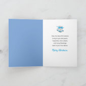 クリスマスマイフレンドシルバー&ブルーベルズカー カード (内部)