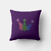 クリスマスマインドフルなワードアートクッション クッション (裏面)