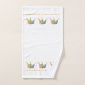 クリスマスマインドフルワードアートバスタオル バスタオルセット (ハンドタオル)